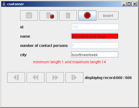 Validation controls